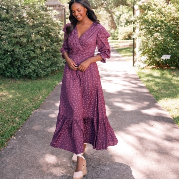 Gal meets glam purple dress Clearance